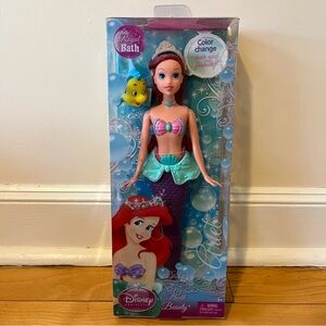 New 2009 Disney Royal Bath Beauty Ariel  Little Mermaid Mattel R4872